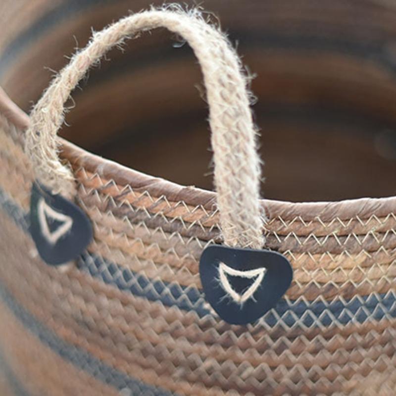 Durable and Portable Storage Basket Functional and Decorative Organizer Holder for a Well Ordered Living Environment