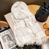 Rainbow Candy Beans Ideas Atmosphere Yarn New Korean Version Scarf Women's Winter Sweet Tassel Warm Imitation Cashmere Scarf