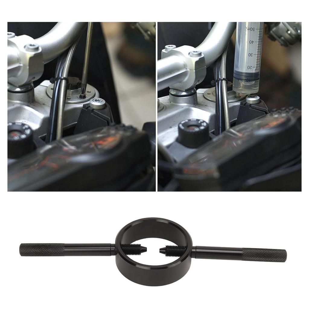 Professional Comprehensive Motorcycle Fork Tube Maintenance Oil Level Damper Rod Bleed Tool With Spring Compressor Kit