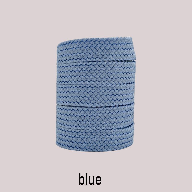 1,5 Zoll dicke flache Schnürsenkel für Schuhe mit großem Loch, Freizeit- oder weiße Schuhe - Pink, einlagig, ein Paar