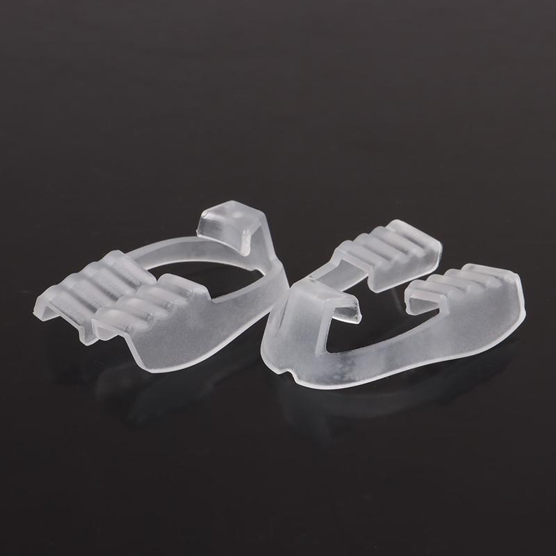 2Pcs Teeth Grinding Guard Sleep Mouthguard Splint Clenching Protector Tools