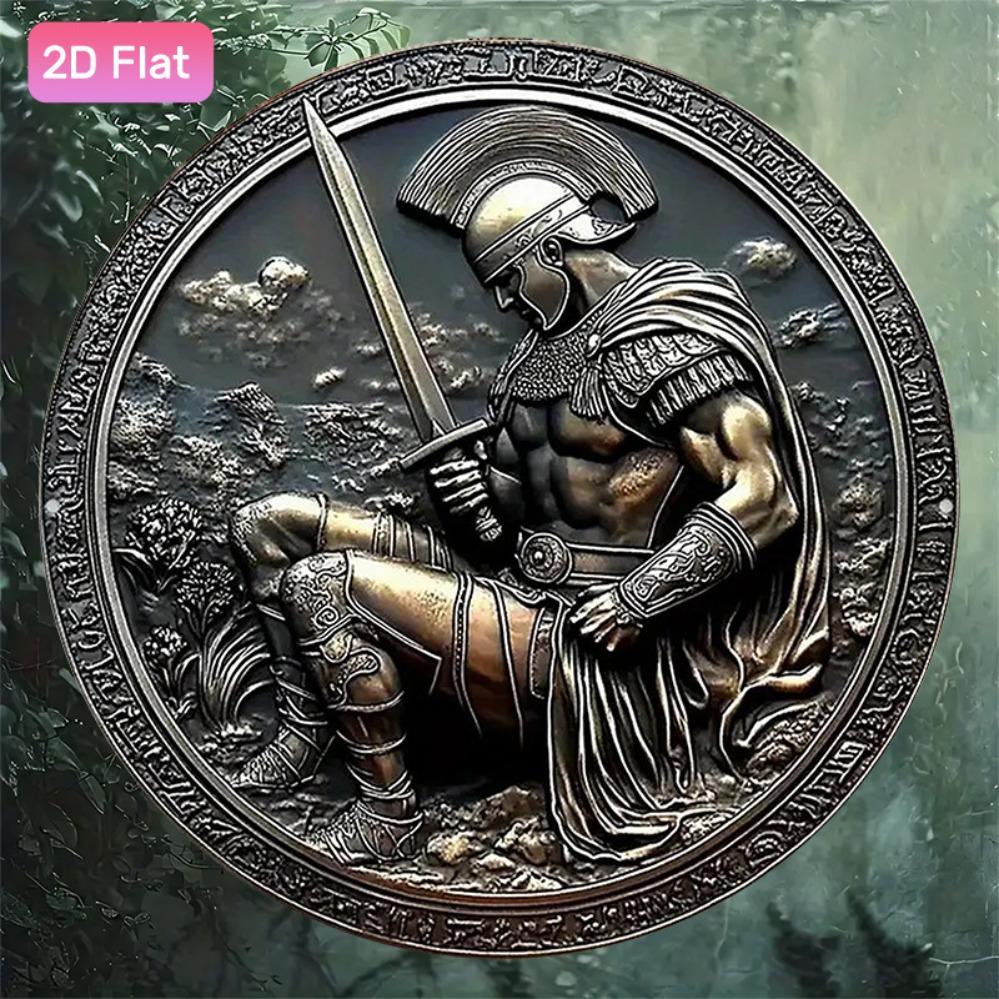 CIFBUY D Flat Aluminum Wall Art Waterproof Durable Decorative Sign For Home Living Room Bedroom Decor Spanish Family Rules Plaq