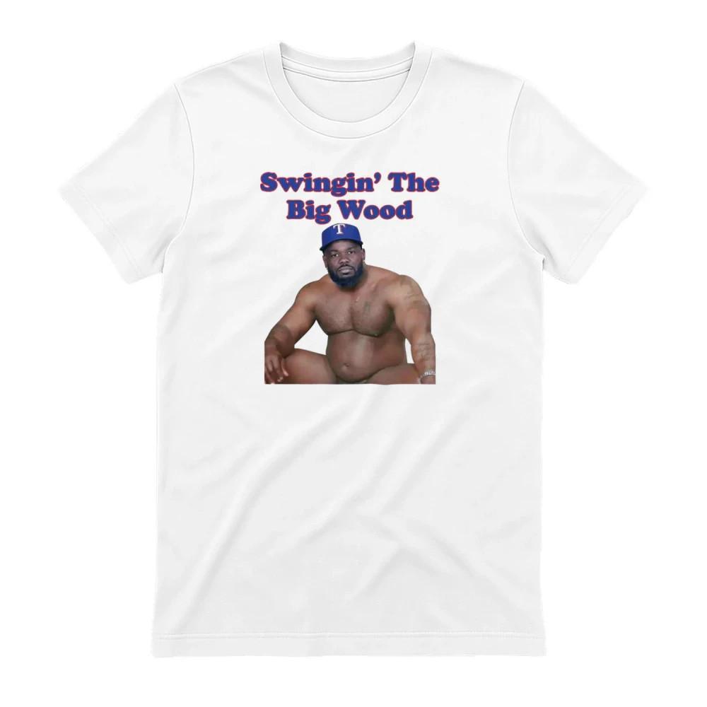 Swingin the big wood tshirt, Meme viral tshirt Unisex T-Shirt M