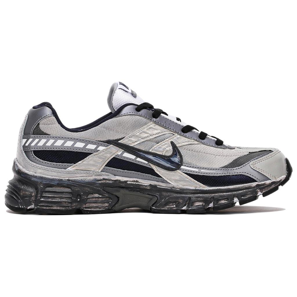 Nike Initiator Abrasion Resistant Abrasion Resistant Low Top Running Shoes Men's Black Gray 394055-101(TeamThree-)