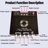 TDA7498E Bluetooth Power Amplifier Board with Subwoofer 2.1 Channel 15V-36V Audio Power Amplifier Module