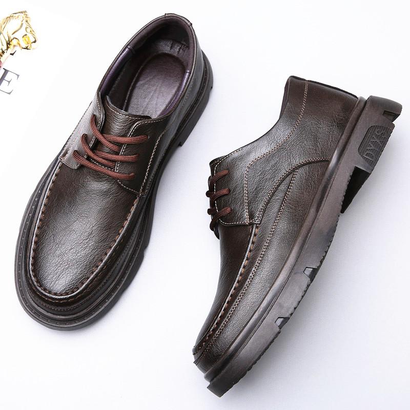 Business  Men Sneakers Height Increase Insole 5Cm Man Lift Elevator Shoes Sports Tall  Leather