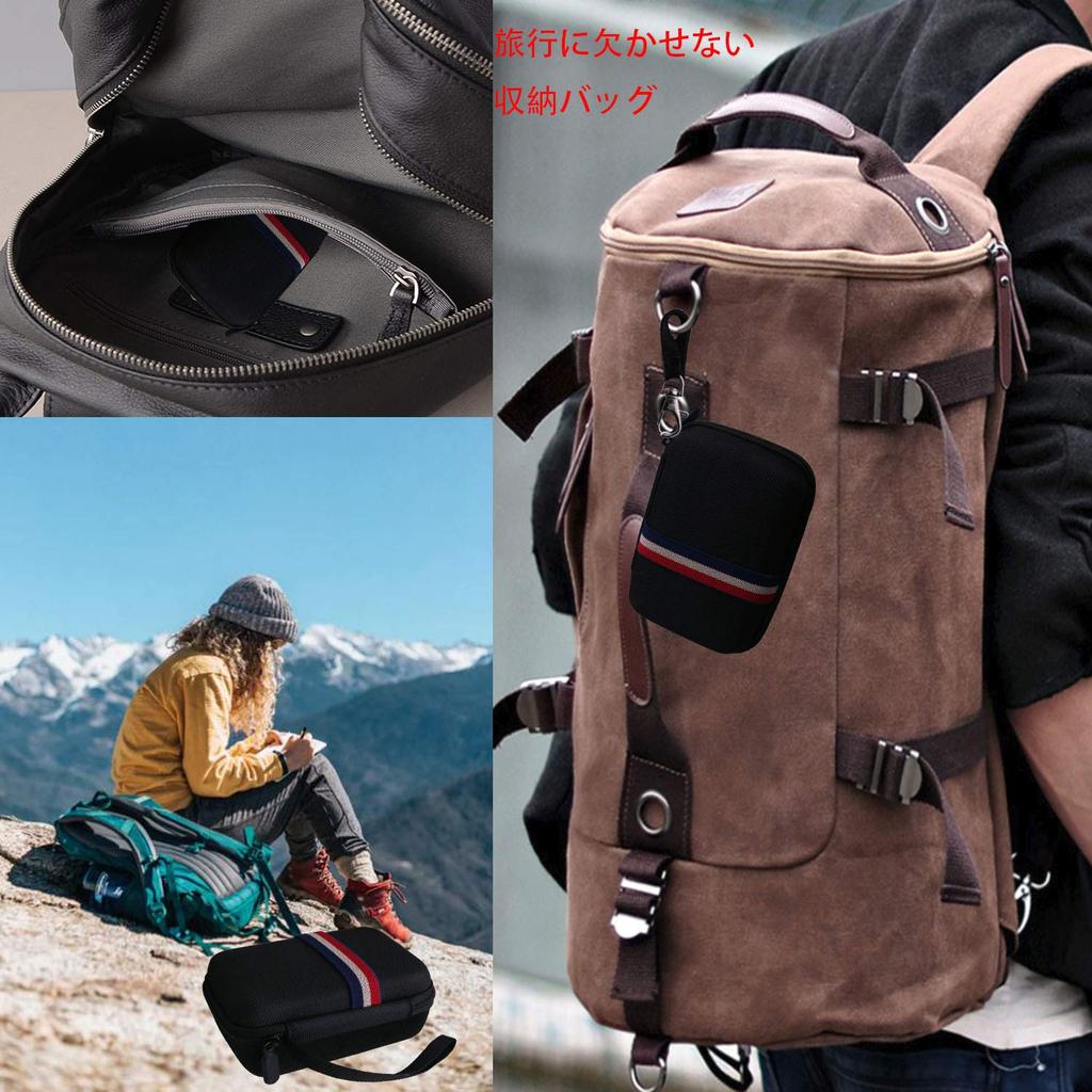 Protective Storage Case for Fujifilm Instax Mini Link3/FUJIFILM Instax Mini Link Instax, Smartphone, and Printer - Waiyu JP (Black)