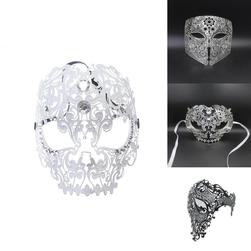 Stylish And Versatile Skull Shield Masquerade Mask For Any Occasion