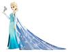 Figma Frozen Эльза окрашенная подвижная фигурка немасштабная ABS&PVC