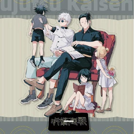 Аниме дзюдзюцу Кайсен фигурка Юджи Итадори косплэй акриловая подставка для аксессуаров — фото 7