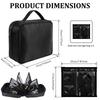 Travel Jewelry Organizer Case Jewelry Bag Jewellery Storage Book Binder with Zipper Velvet Pouch for Traveling Earring