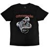 Whitesnake Silver Snake Band Logo T Shirt