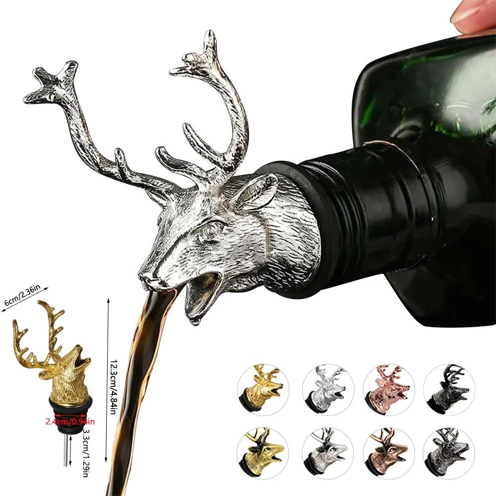 Drink Beer Opener Vacuum Barware and Homemade Items Seal Mudler Wine Bar Accessories Deer Home Brewing & Wine Making Barware