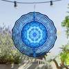 Wind Powered 2D Spinner Sculpture for Garden No Electricity Needed Weatherproof Outdoor Wind Chime Decor for Yard Patio Balcony
