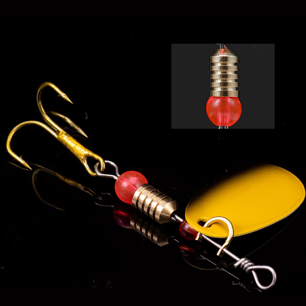 10 Stück Forellenangeln Löffelköder Set Drilling Haken Forellenköder Hartmetallköder Angelspinner Hartköder Crankbaits