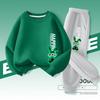 Autumn Baby Boy Clothes Fashion Printed T-shirts and Pants 2 Pieces Set Children Girls Casual Top Bottom Outfits Tracksuits