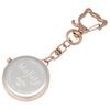 Fieldwork Women's Pocket Watch with Keychain, Analog, Cat Design, Brown and Pink, Catomi JN030-5