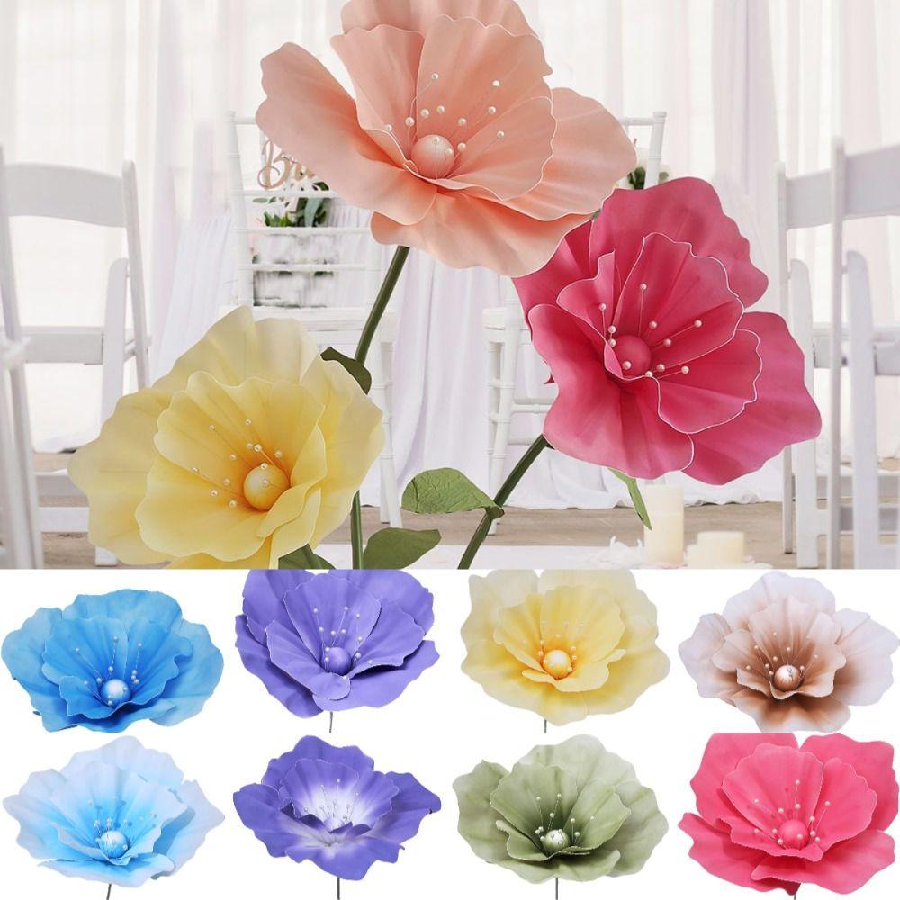 Reusable Wedding Road Flower 40cm Photography Props Fashion Background Fake Flowers  Party Supply