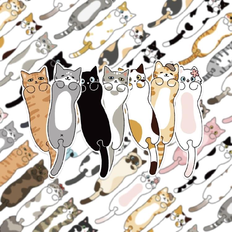 30Pcs Kitten Shape Bookmarks Paper Bookmarks Book Page Marker Portable Reading Aid for Book Lover Teacher Student
