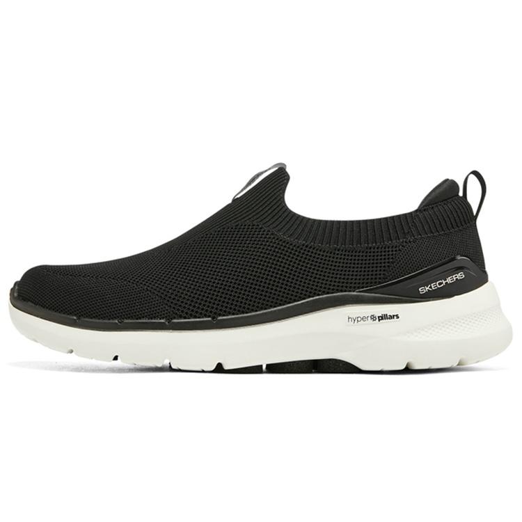 Skechers Go Walk 6 Warnock Mens Slip On Black Men s 216267-BLK EU 42.5