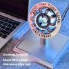 1:1 Scale Iron Man Mk1 Mk2 Arc Reactor Chest Light Tony Stark Heart Lamp Superhero Collectible Figure Christmas Gift