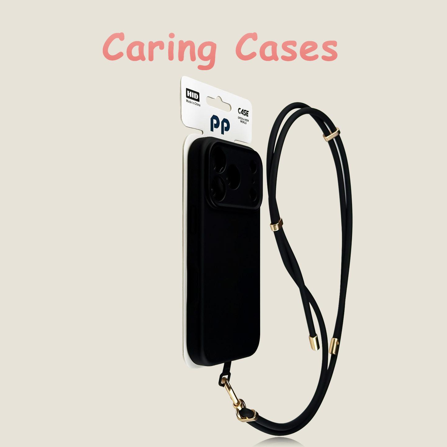 

Для iPhone 17 Pro Max Чохол Грушево-жовтий Силіконовий Через плече Ударостійкий Сумісний з iPhone 16 15 14 13 12 11 iPhone 16 чорний