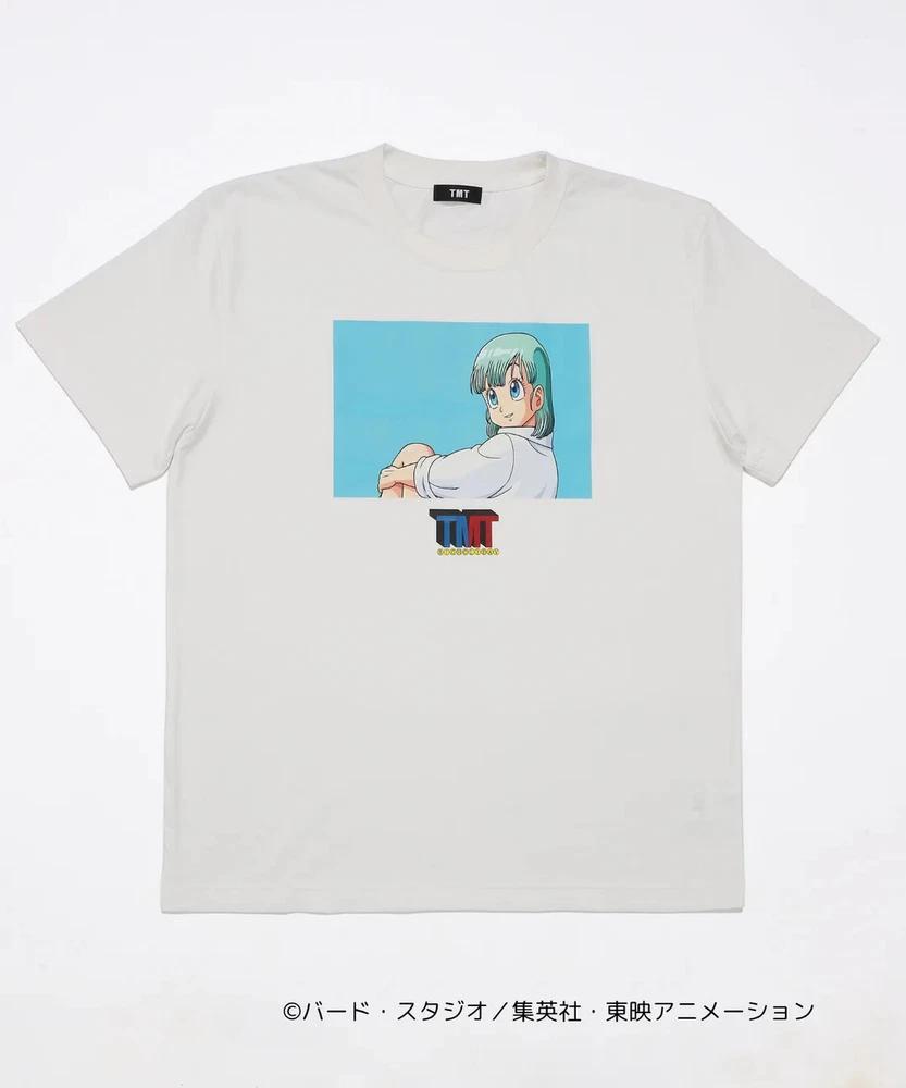 Tmt Dragon Ball Cotton TShirt Bulma White Japan Original New M