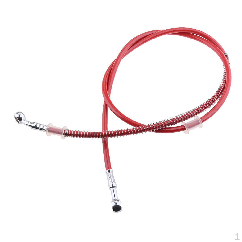 

150cm Universal Motorcycle Brake Braided Red