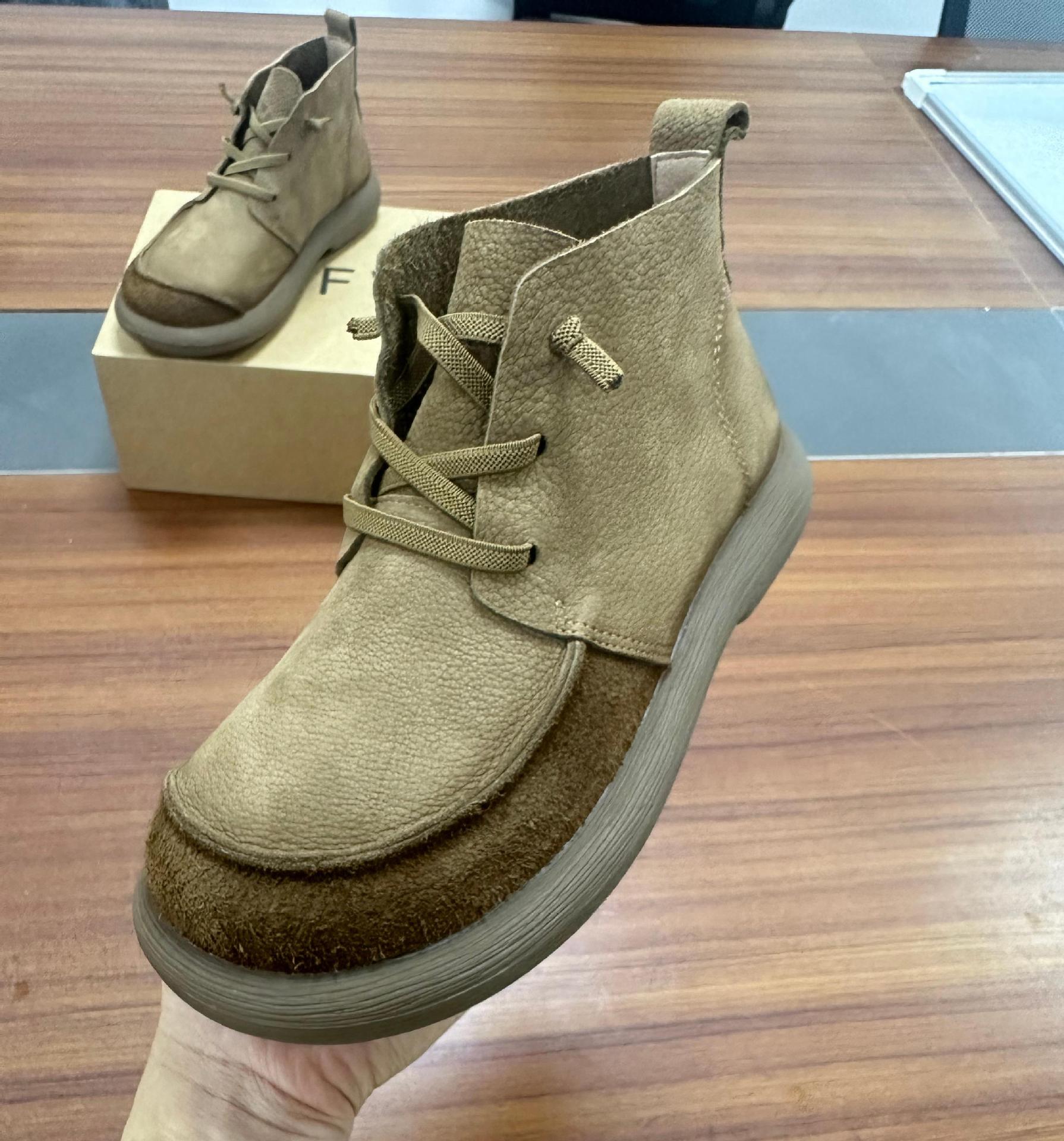 

Кожаные ботинки Мартин женские осенне-зимние новые ретро повседневные туфли мягкая кожа мягкая подошва короткие ботинки женские 40