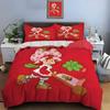 Cartoon E-Emily Erdbeer Friends Bedding Set Pillowcases Strawberry Sweetheart Duvet Cover Boys Girls Children Luxury Gifts