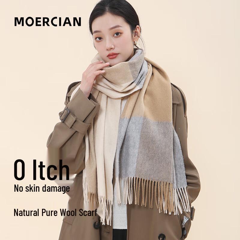 Women's Pure Wool Scarf & Shawl