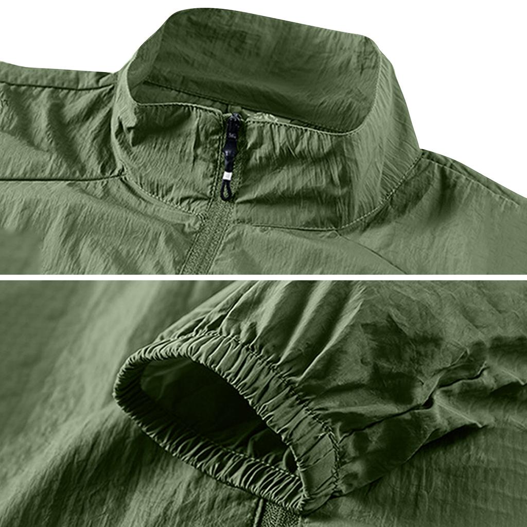 Men's Summer Light And Color Outdoor Loose Large-sized Sun-protective Clothing, Windbreaker Jacket