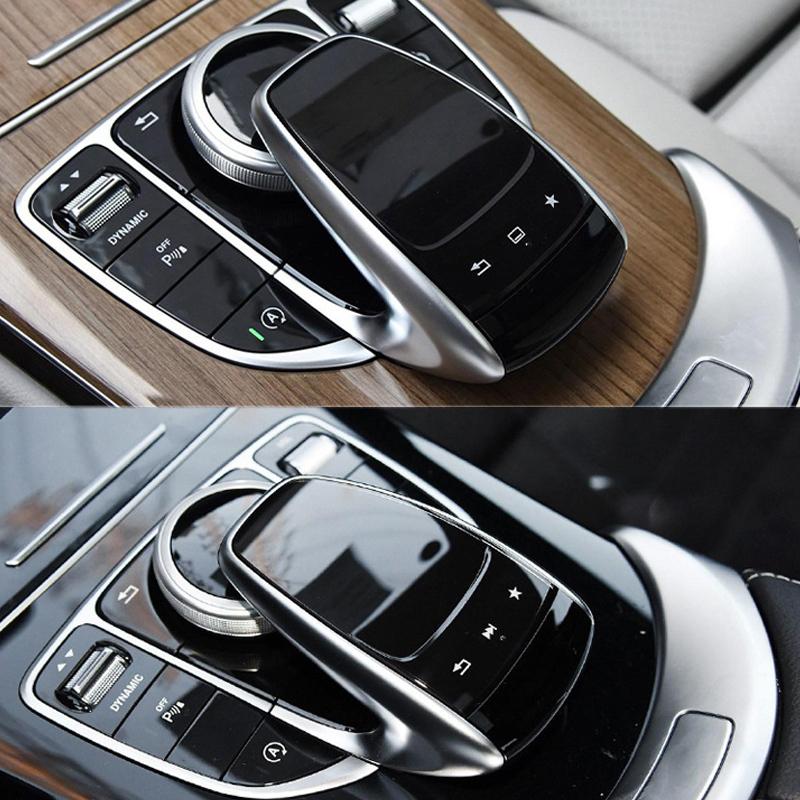 For Mercedes BENZ W205 W253 W166 W222 W292 C GLC GLS ClassCar Center Console Mouse Handwriting Touch Pad Control Switch Cover