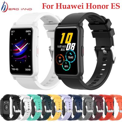 Pulseira de Relógio 20mm de Silicone Para Huawei Honor Watch ES Original Pulseira de Smartwatch Pulseira Para Amazfit GTS 2 /GTR 42mm