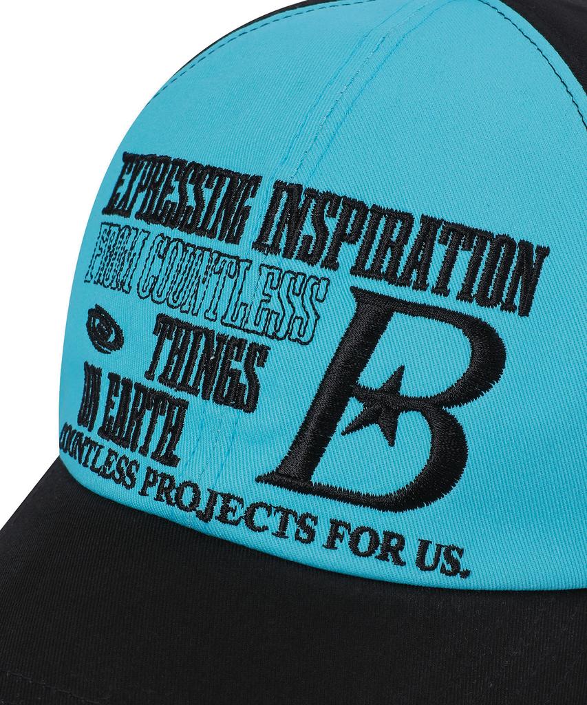 BAUF B Logo Ball Cap [Mint Blue]
