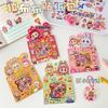 5pcs/pack Labbubu DIY Stickers Creative Cartoon Sticker DIY Scrapbook Diary Cup Aesthetic Sticker School Diy Handbook Stationery
