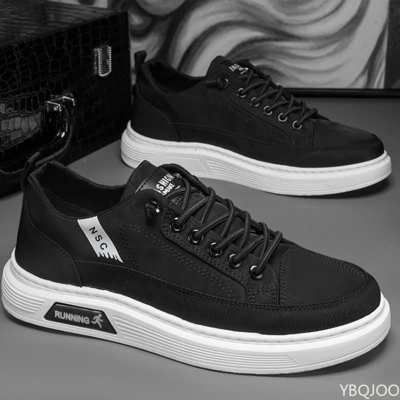 Men's new spring summer breathable canvas shoes are casual simple comfortable breathable lightweight wear-resistant men's shoes