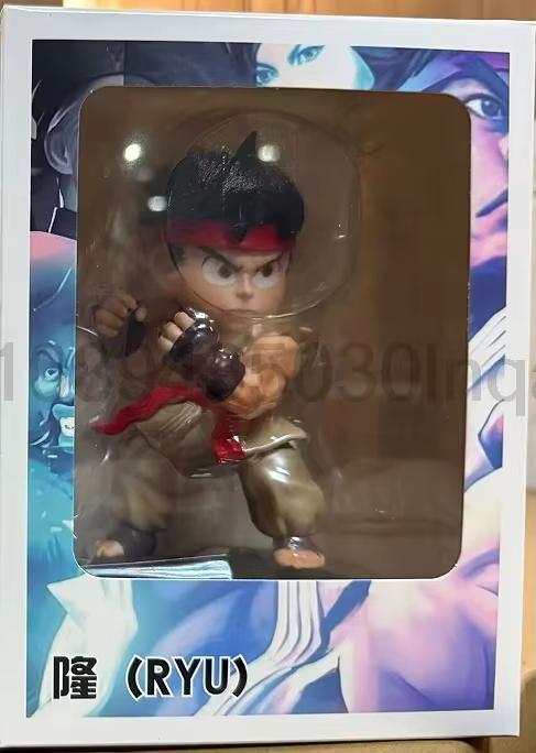 New 15cm Street Fighter Figure Ken Masters Ryu Figures PVC Statue Action Figure Model Toy Joint Movable Doll Bookshelf Ornament