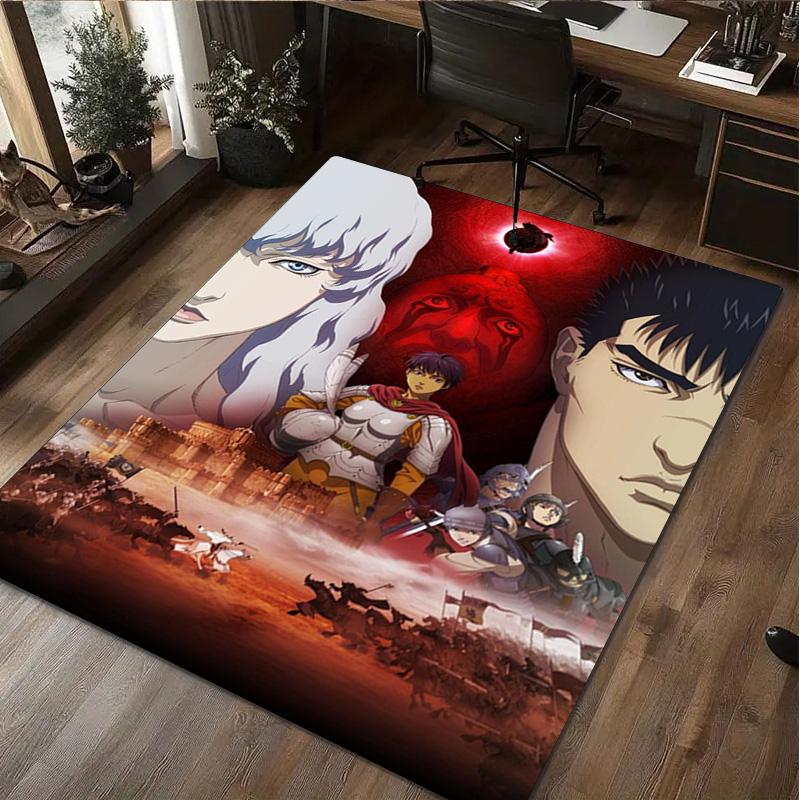 Furioso: Tappeto per la casa con avventura Dark Fantasy Tappeto Decorativo per Ufficio per Soggiorno Camera da Letto Zerbino Tappeto per Pavimento Tappeto per Area Sedia da Computer