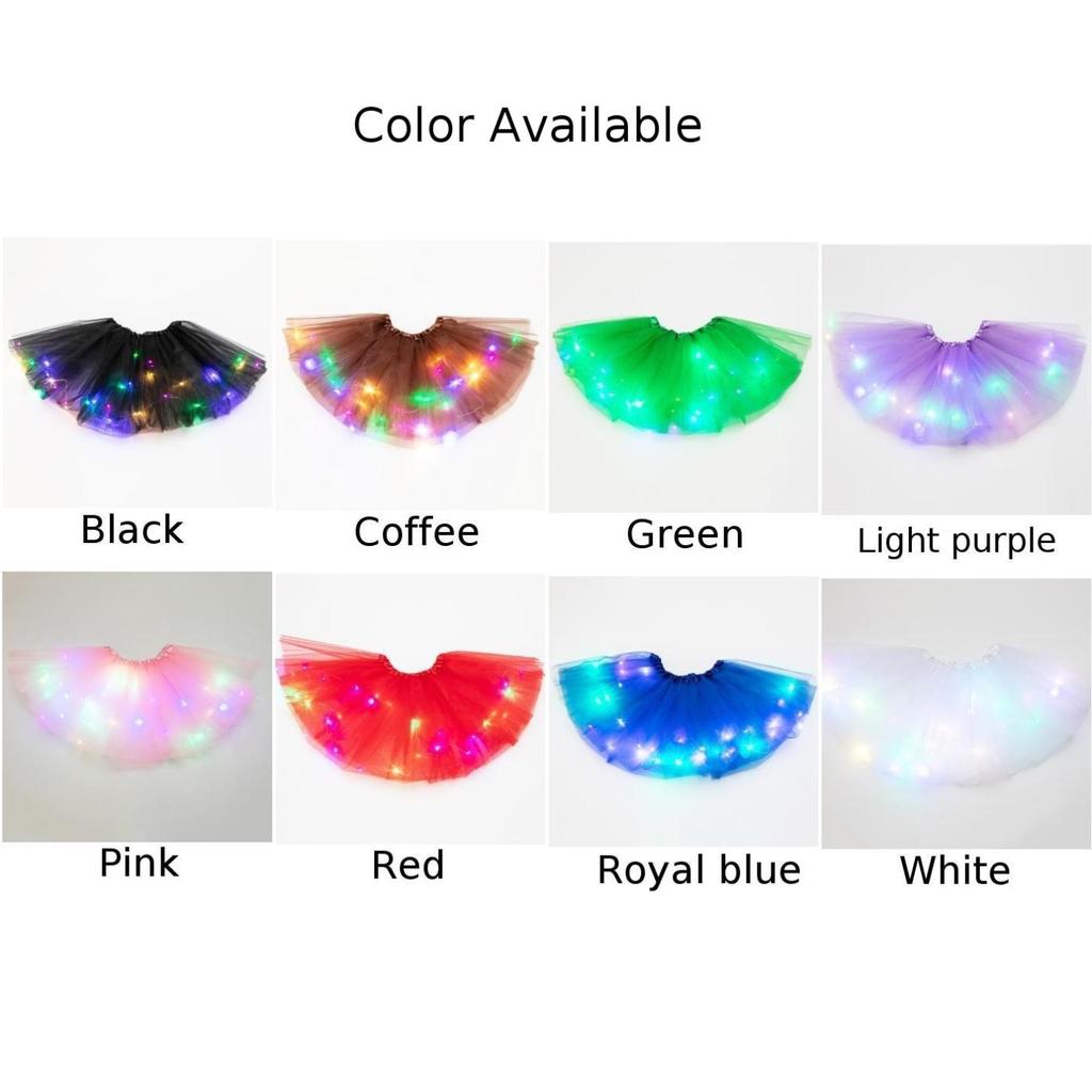 Women\'s Skirt Female Light Up Costume Polyester Fiber