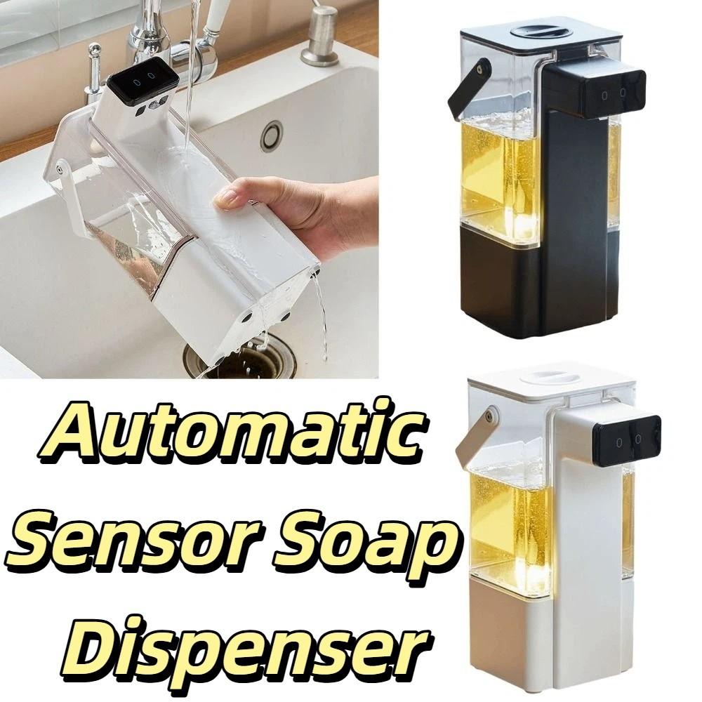 Désinfectant pour mains électrique intelligent de 800 ml, distributeur mural à détection automatique, Lavage de vaisselle