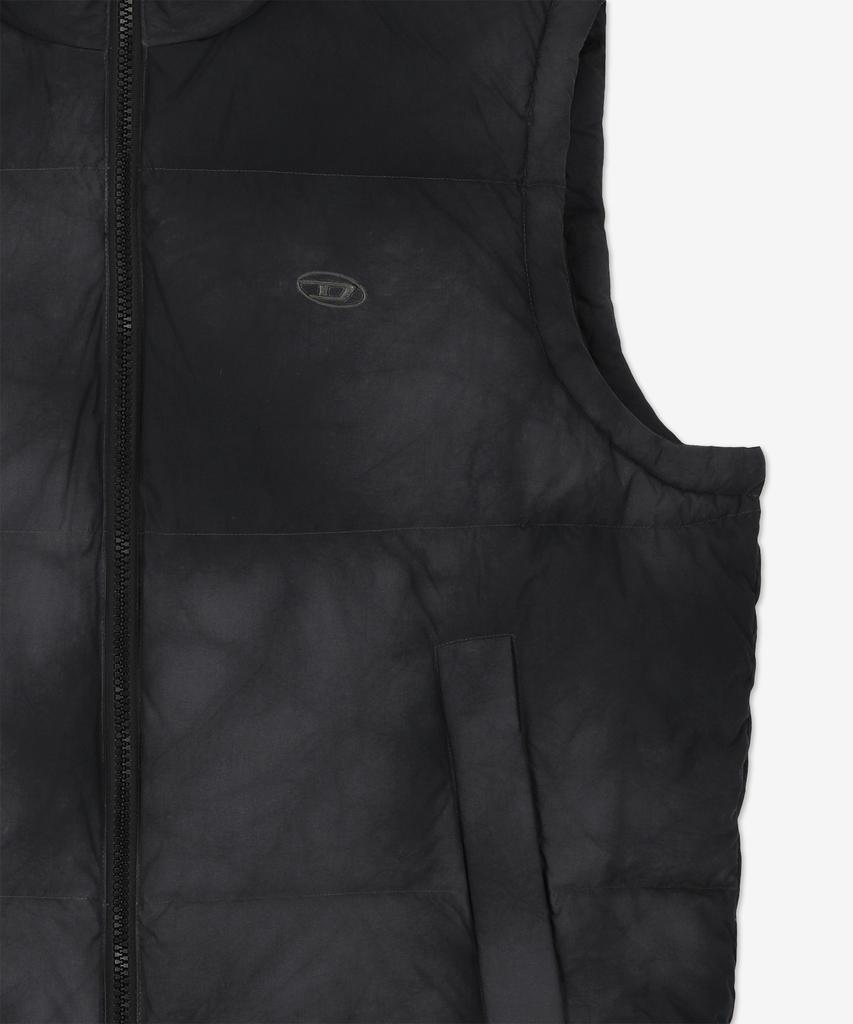 Diesel W Laville Sl Padded Vest - Black / A144030Cbcs9Xxa