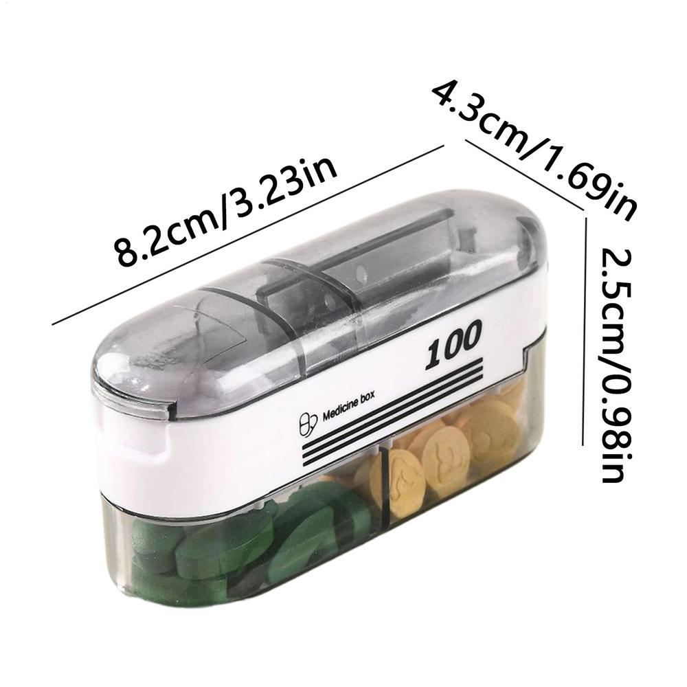 

Portable Pill Cutter Adjustable Medicine Cutting Tool Travel Medicine Cutter For Seniors Patients Travelers College Students