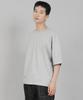 Seinteukeulu Plain R-Neck Half-Sleeve T-Shirt Rhr-896 Gray