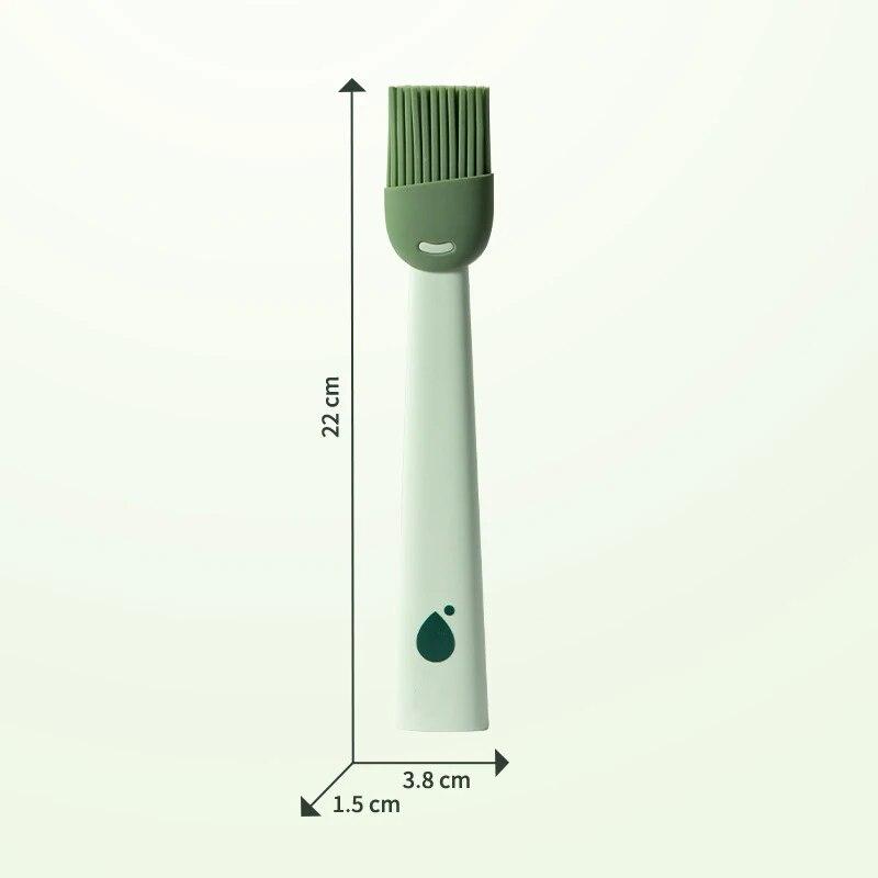 

1 шт. Силикагель Многофункциональная кисть для масла Кухонная кисть для блинов Еда Выпечка Маленькая кисть Силиконовая кисть для масла для барбекю