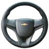 Schwarze Handgenähte Lenkradabdeckung aus Kunstleder für Chevrolet Aveo Orlando Holden Cruze Ravon R4 Cruze 2009-2014