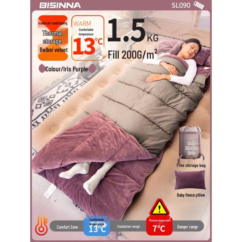 Beishanlang Adult Winter Sleeping Bag