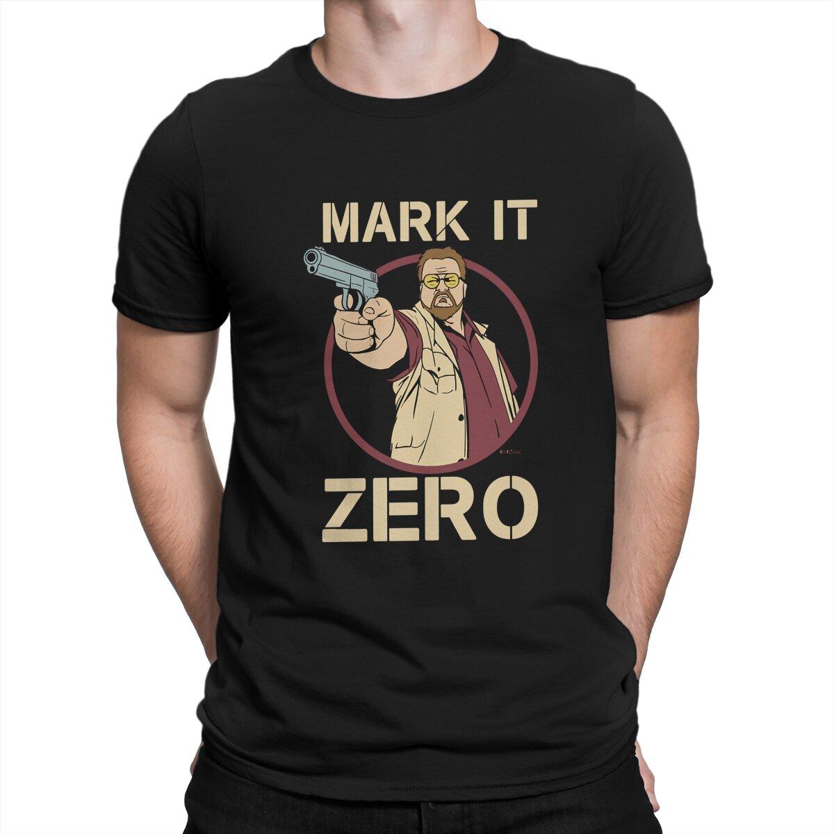 

The Big Lebowski Movie Walter Sobchak Tshirt Graphic Men Tops Vintage Homme Summer Polyester Clothes Harajuku T Shirt 4XL