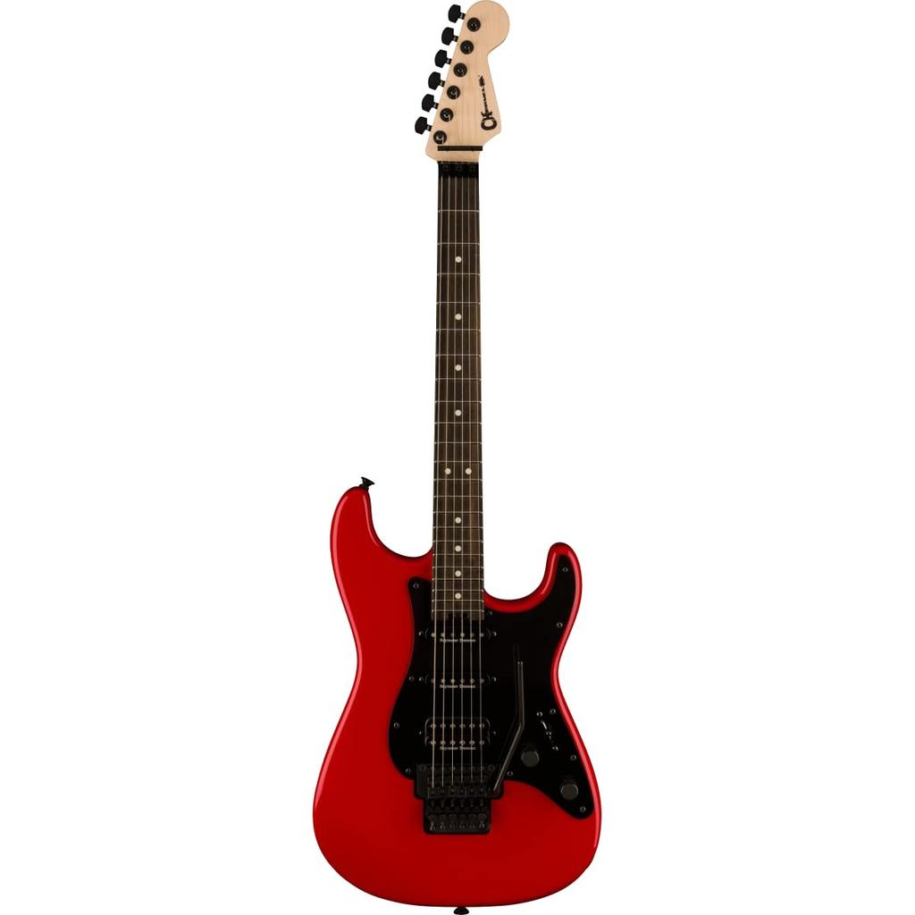 Style 1 HSS FR E Ebony Fingerboard Ferrari Red Charvel Charvel/Pro-Mod So-Cal