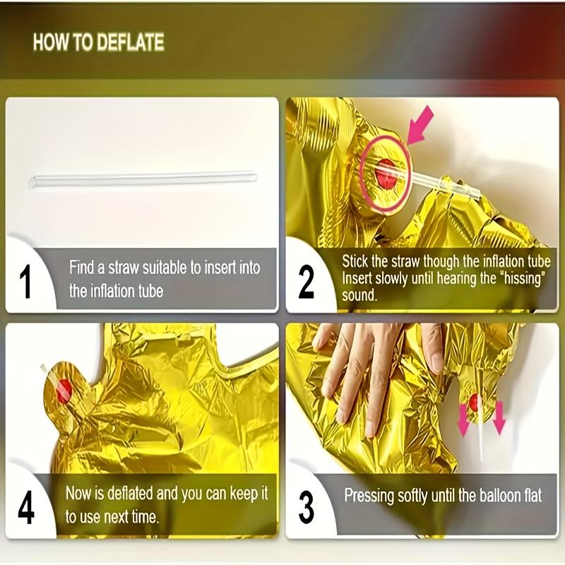 32" Zlaté Fóliové Číselné Balónky 0-9 Lesklý Metalický Povrch, Ideální pro Narozeniny, Výročí Oslavu a Výzdobu Pokoje, Narozeninové Balónky